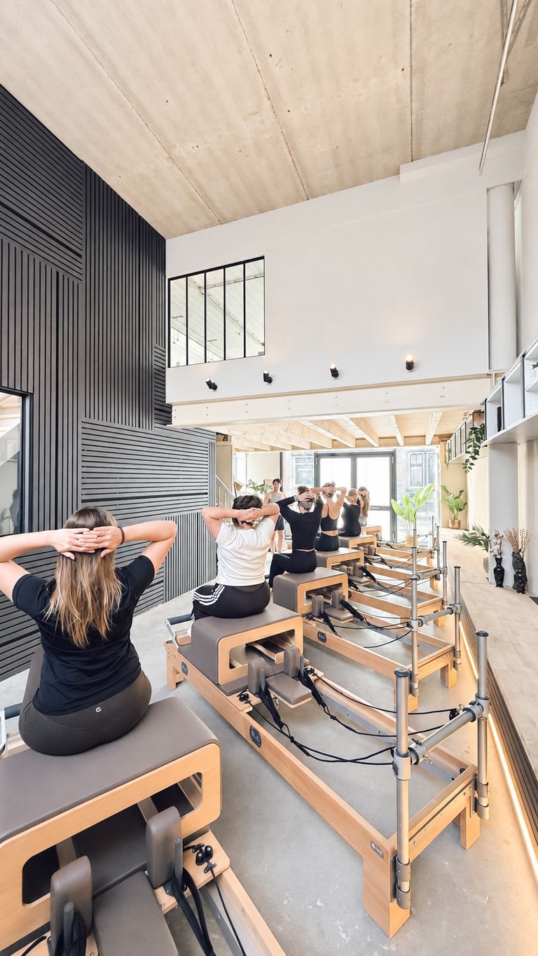 Stretch op de reformer